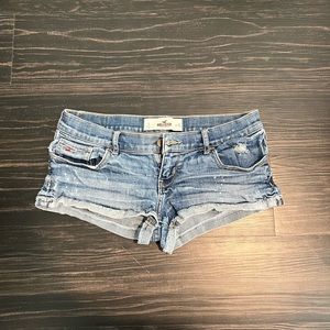 Hollister Low Rise Jean Shorts